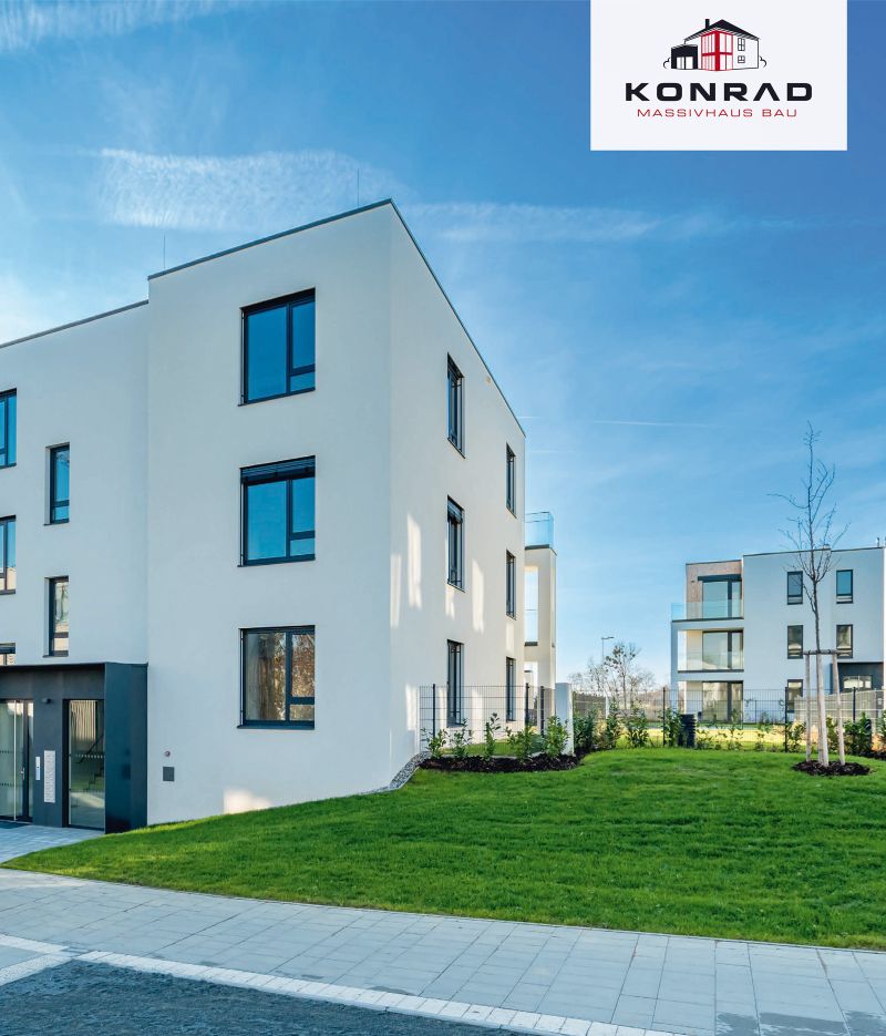 Konrad Bau Deckblatt des Katalogs