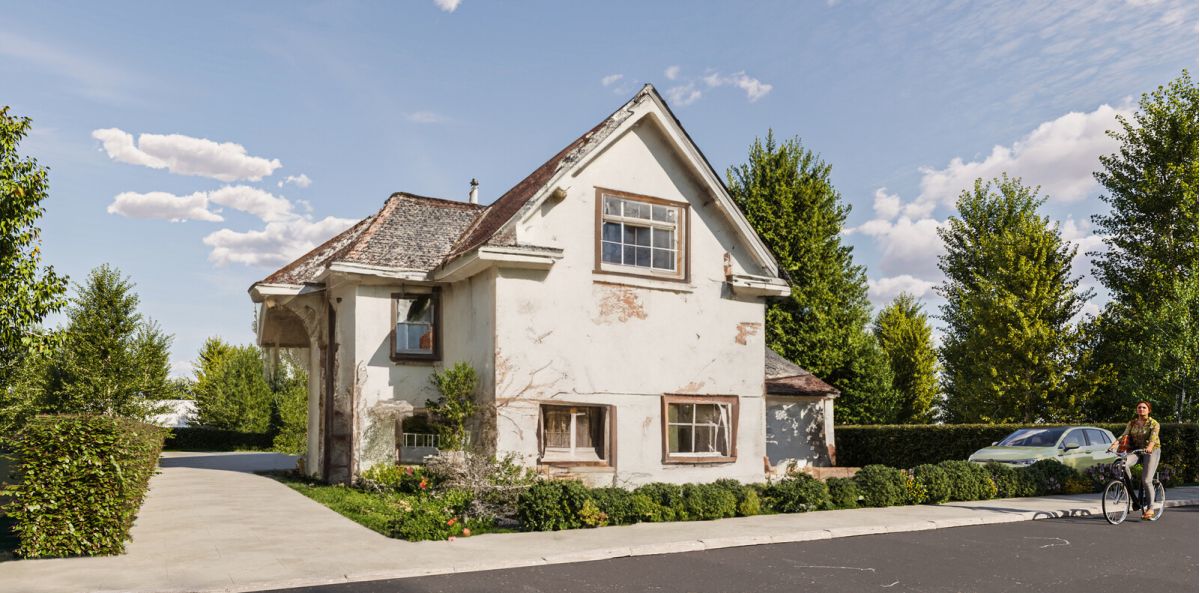 Bestandsneubau vorher